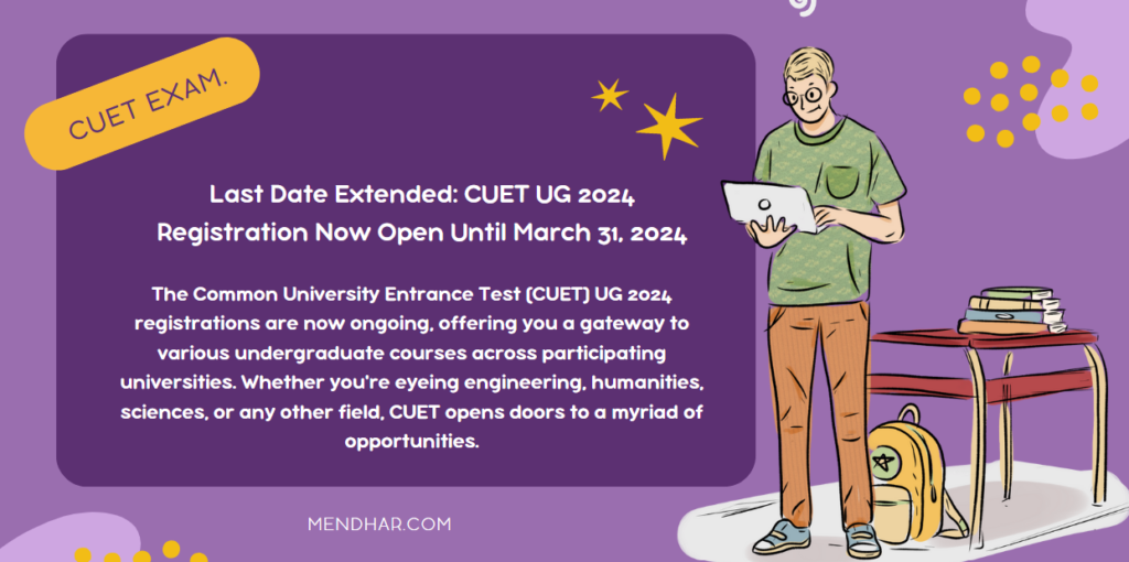 CUET UG 2024 Registration