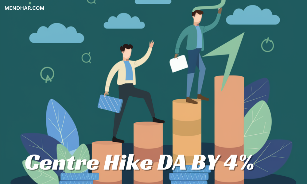 4% Increase in DA for Central Government Workers