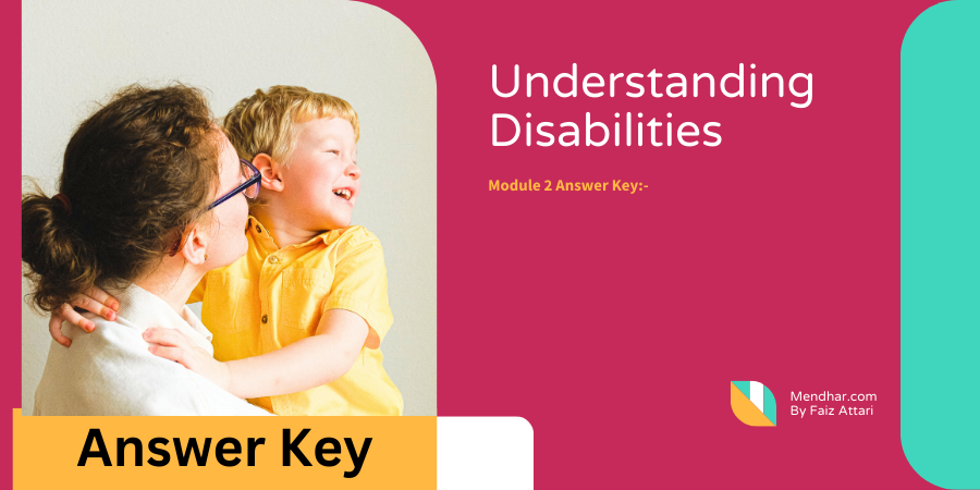 Introduction to Disability Module 2