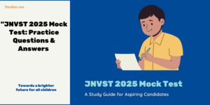 JNVST 2025 Mock Test