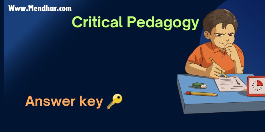 Critical Pedagogy