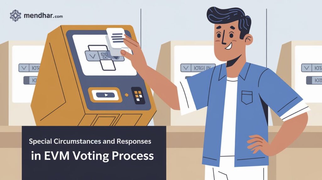 Special Circumstances and Responses in EVM Voting Process