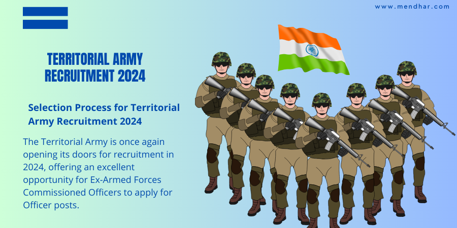 Territorial Army Recruitment 2024