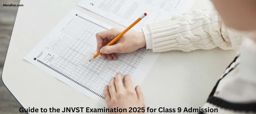 JNVST Examination 2025 for Class 9 Admission