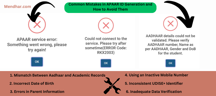 Generating APAAR ID and Avoiding Common Mistakes