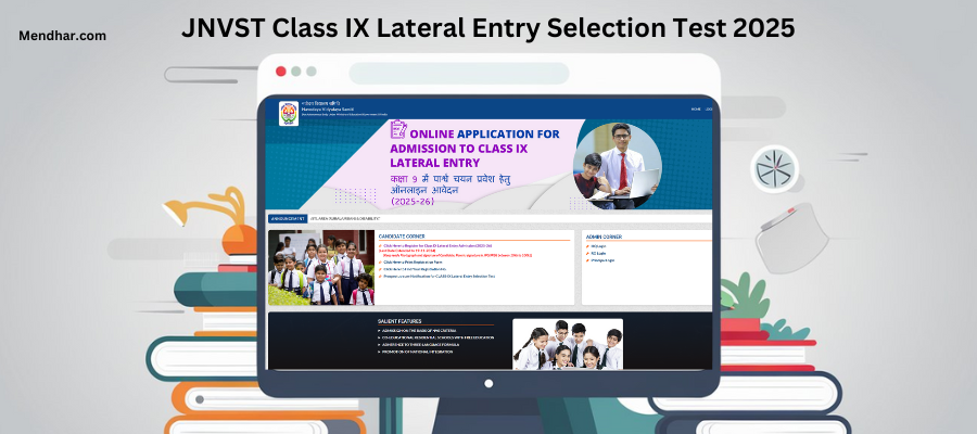 JNVST Class IX Lateral Entry Selection Test 2025: Last Date Extended