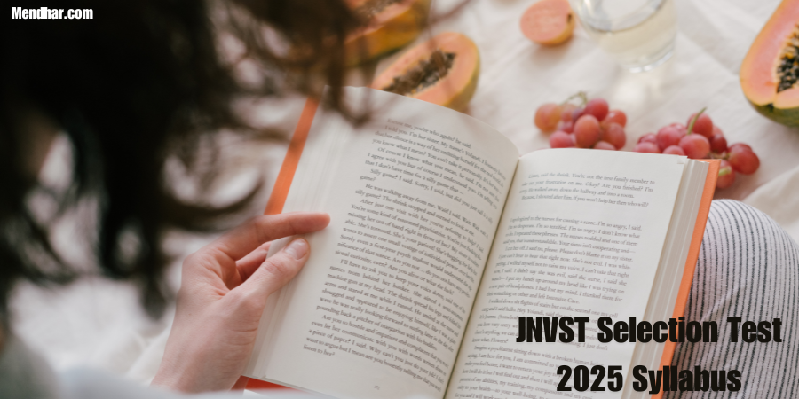 JNVST Selection Test 2025 Syllabus