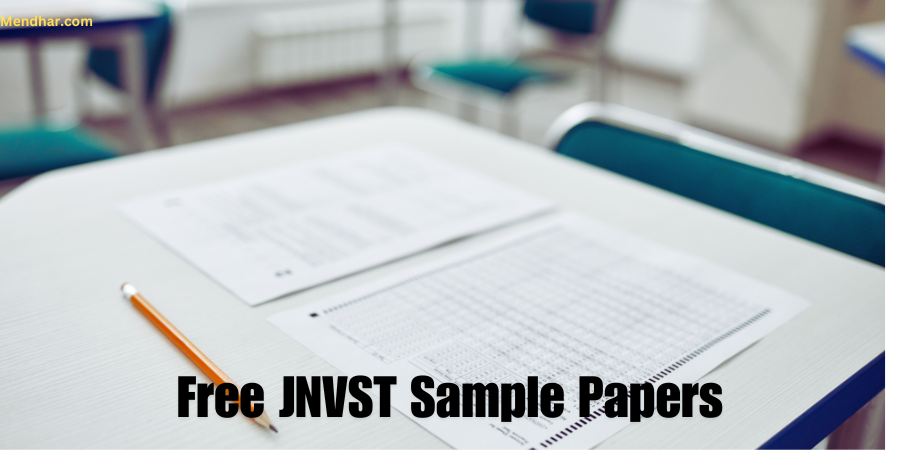 Free JNVST Sample Papers