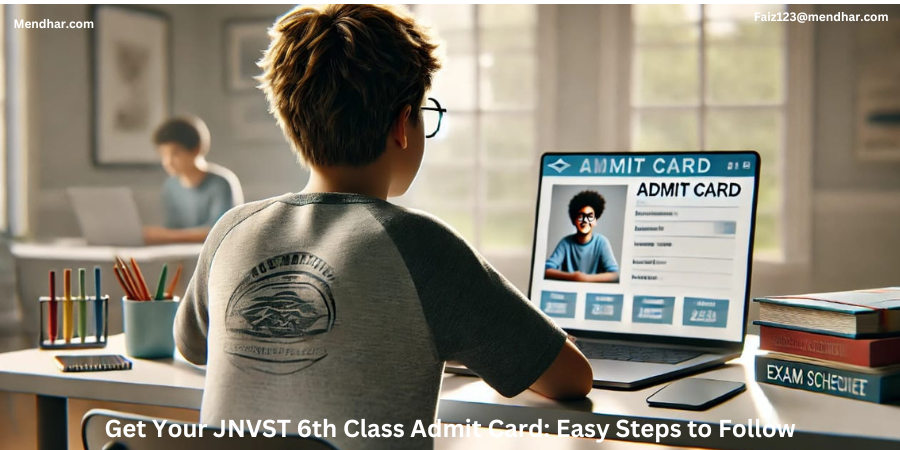 Get Your JNVST 6th Class Admit Card: Easy Steps to Follow