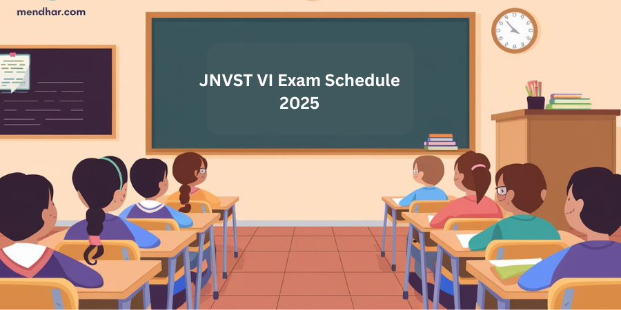 JNVST VI Exam Schedule 2025