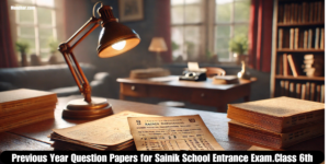 Previous Year Question Papers for Sainik School Entrance Exam. 2025