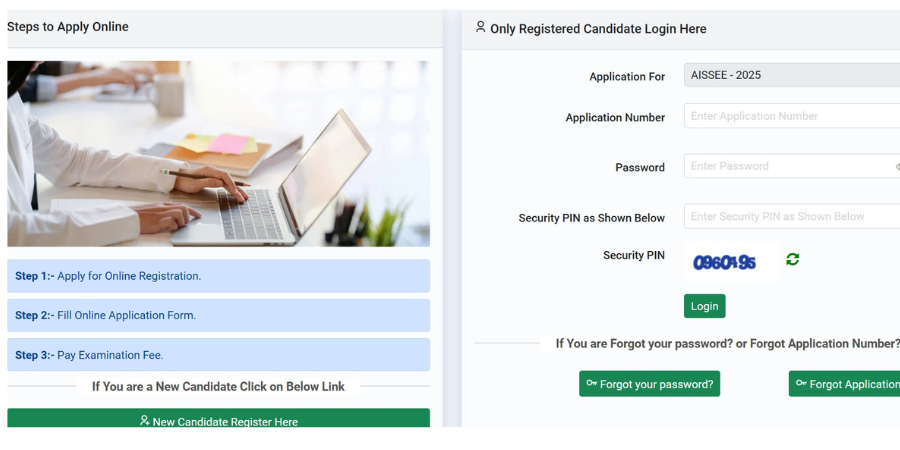 Step-by-Step Guide to Fill AISSEE 2025 Application Form