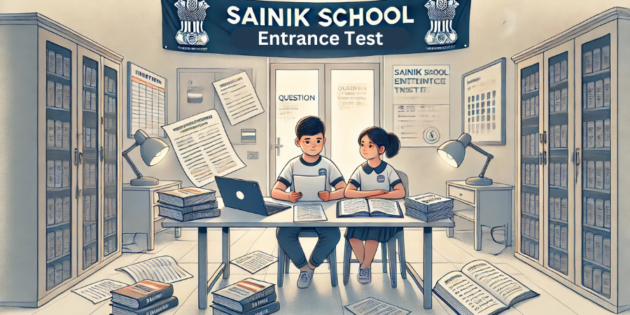 Download 2024 Sainik School Entrance Test Question Papers in Hindi Medium