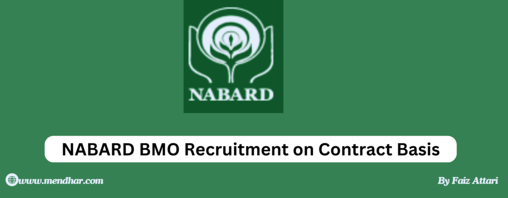 NABARD BMO Recruitment on Contract Basis: A Great Opportunity for Medical Practitioners