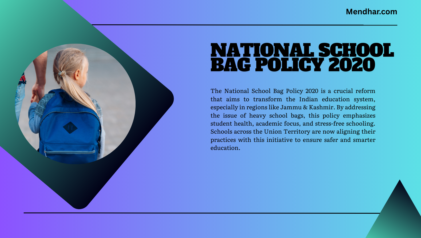 National School Bag Policy 2020