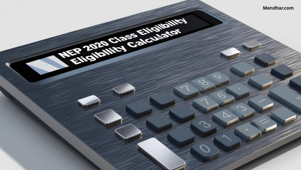 NEP 2020 Class Eligibility Calculator