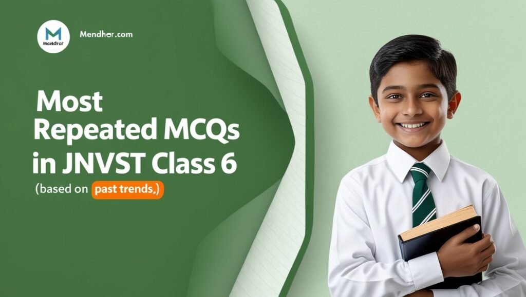 Most Repeated MCQs in JNVST Class 6