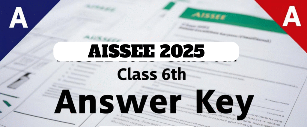 AISSEE 2025 ANSWER KEY