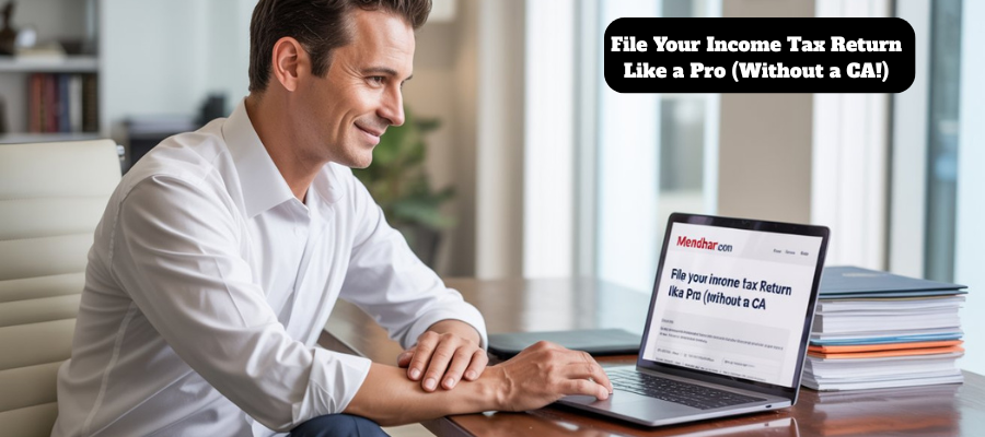 File Your Income Tax Return Like a Pro (Without a CA!)