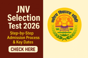 How to Apply for Class VI JNVST 2026-27