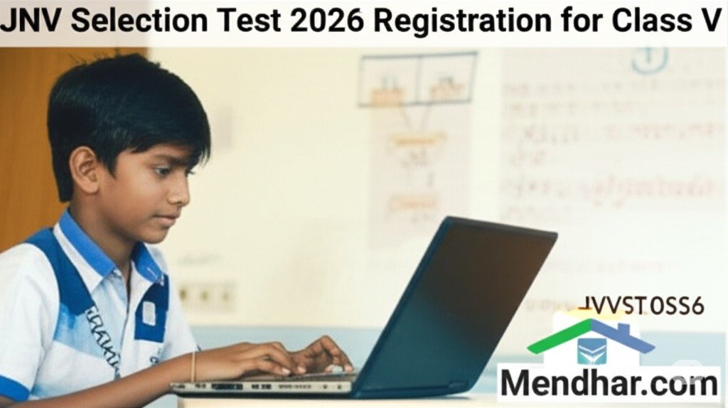JNV SELECTION TEST 2026