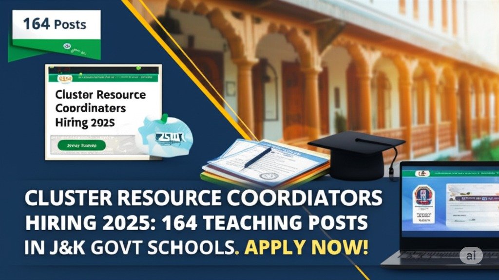 Cluster Resource Coordinators Hiring in Kashmir Division 2025