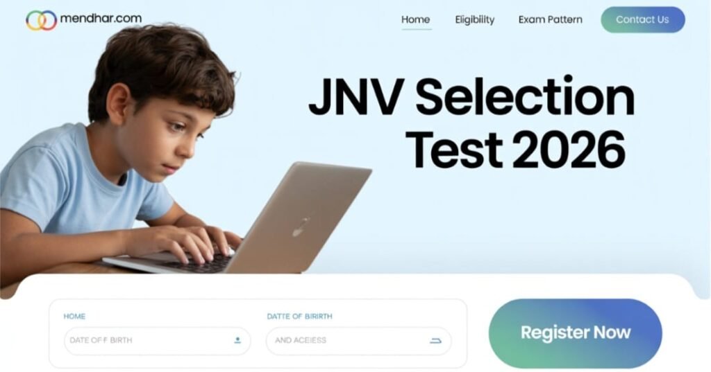 JNV Selection Test 2026
