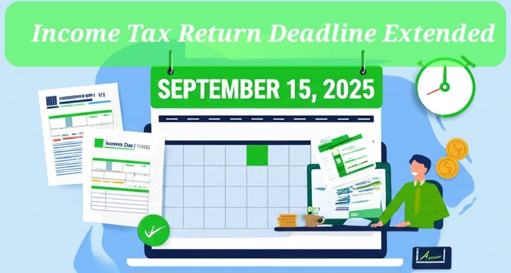 Income Tax Return Deadline Extended