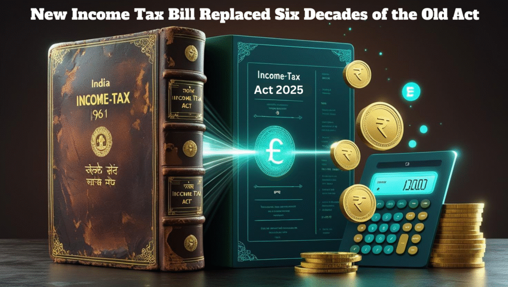 New Income Tax Bill Replaced Six Decades of the Old Act