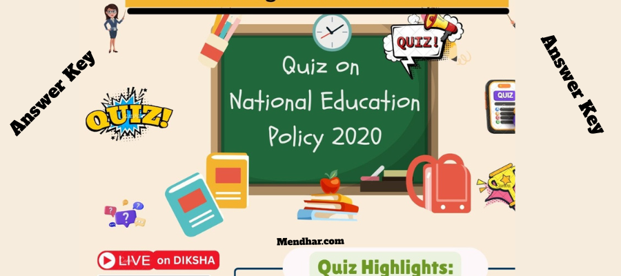 Quiz on NEP 2020