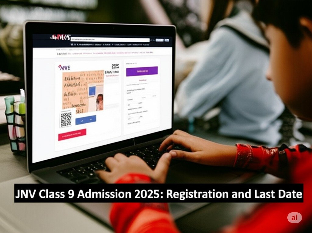 JNV Class 9 Admission 2025: Registration and Last Date