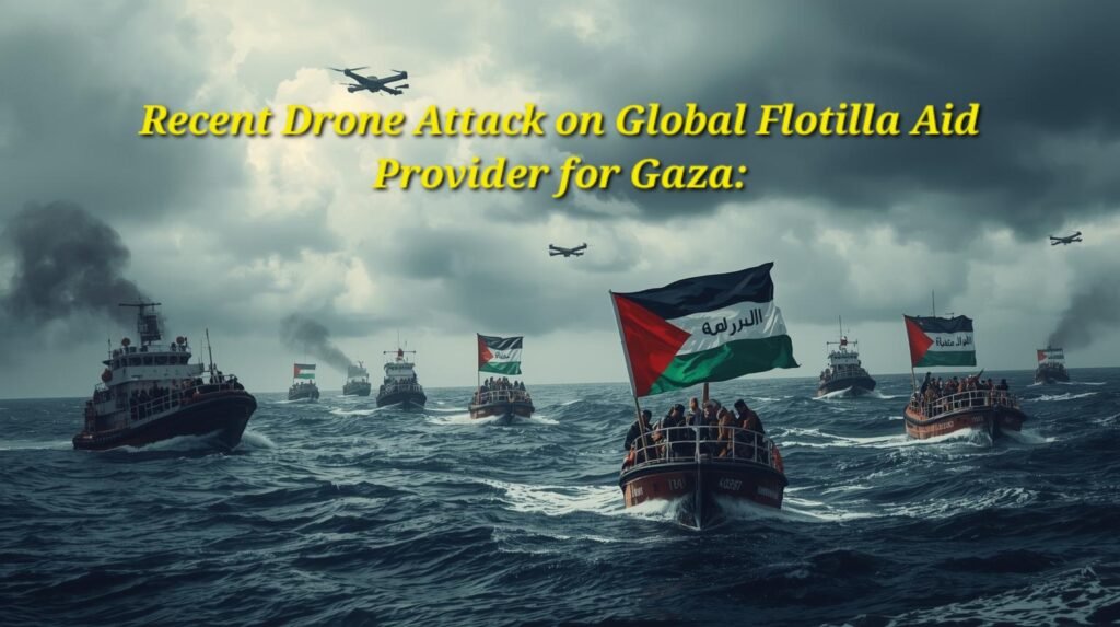 Recent Drone Attack on Global Flotilla Aid Provider for Gaza