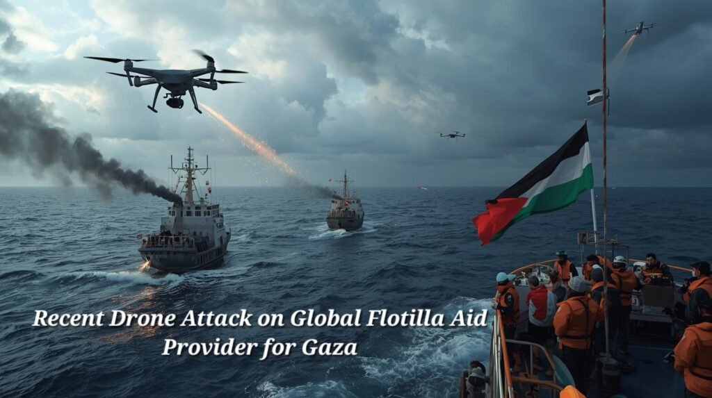 Recent Drone Attack on Global Flotilla Aid Provider for Gaza