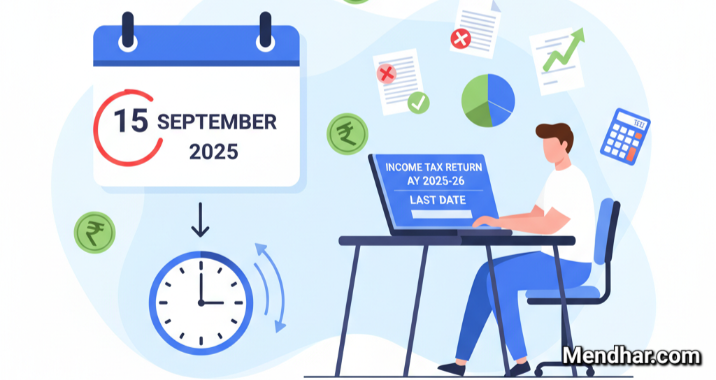 Income Tax Return AY 2025-26 Last Date