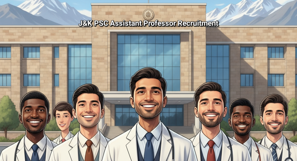 J&K PSC Assistant Professor Recruitment