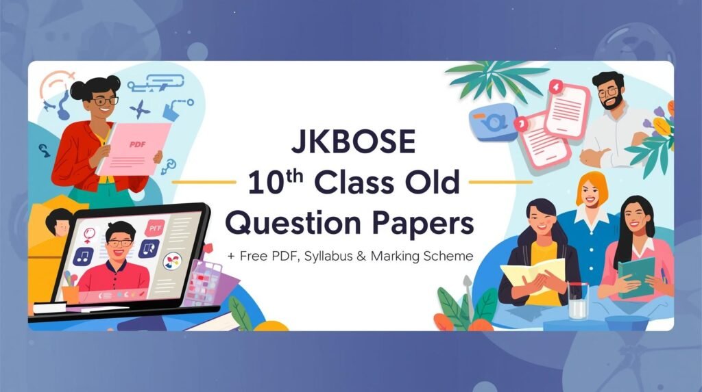 JKBOSE 10th Class Old Question Papers: Free PDF