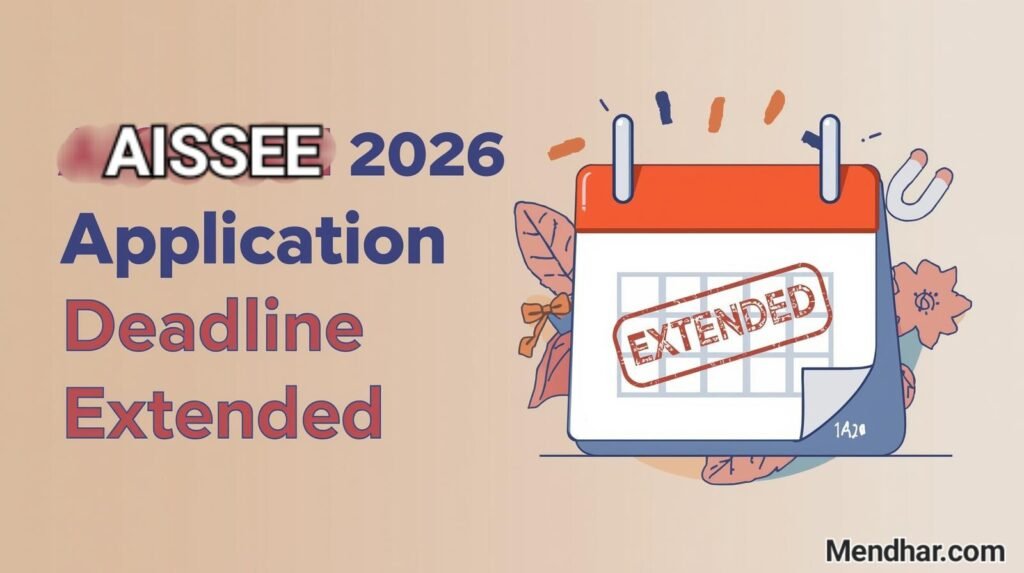 AISSEE 2026 Application Deadline Extended