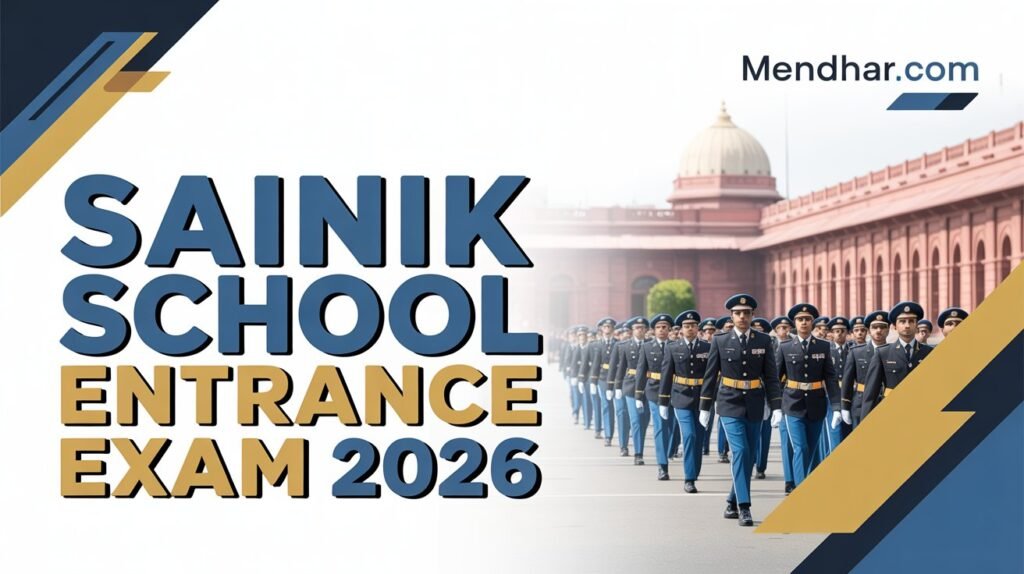 Sainik School Entrance Exam 2026