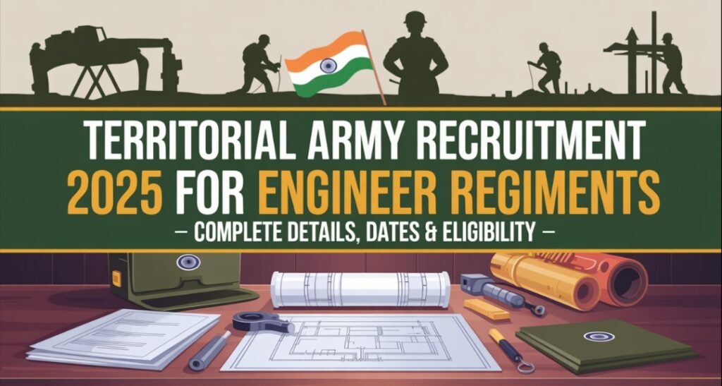 Territorial Army Recruitment 2025
