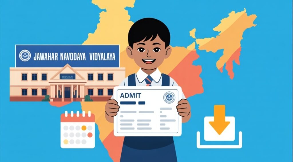 NVS Released Admit Card for Class 6th – Latest Update for JNVST Applicants