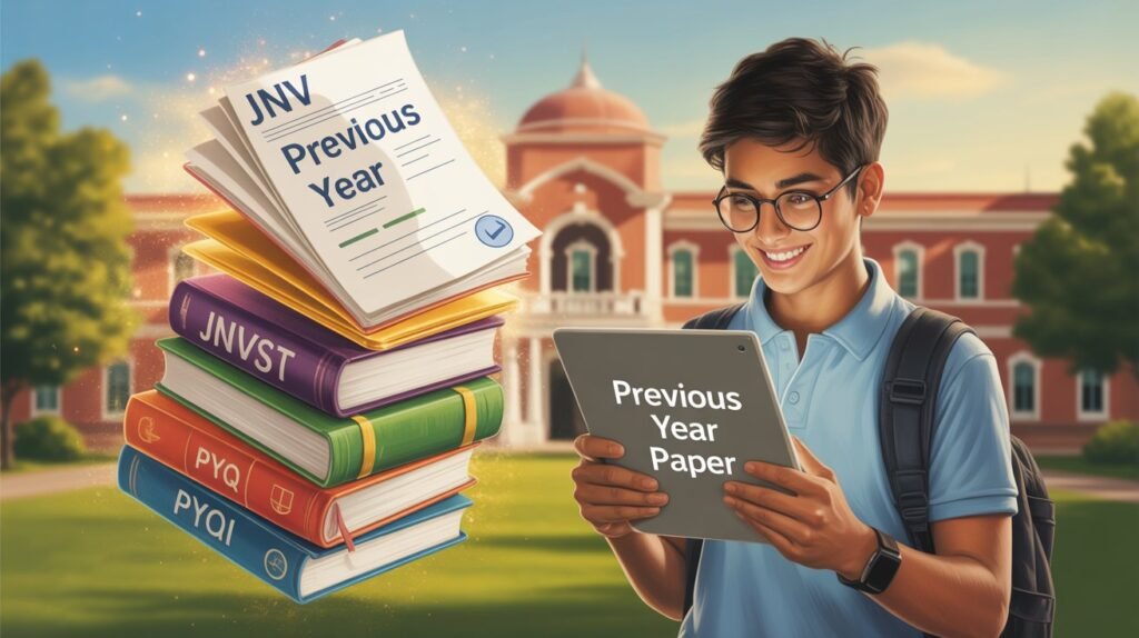 JNV Previous Year Papers for Class 6th Entrance Test