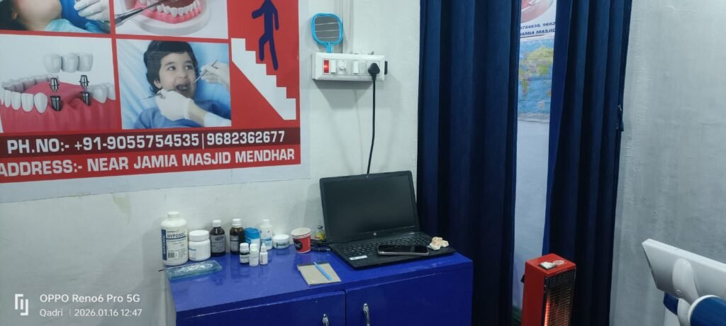 Qadri Dental clinic, Mendhar, Thera, Jammu and Kashmir 185211