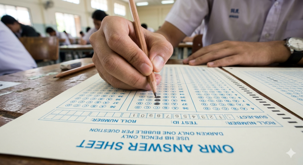 JNVST answer sheet practice