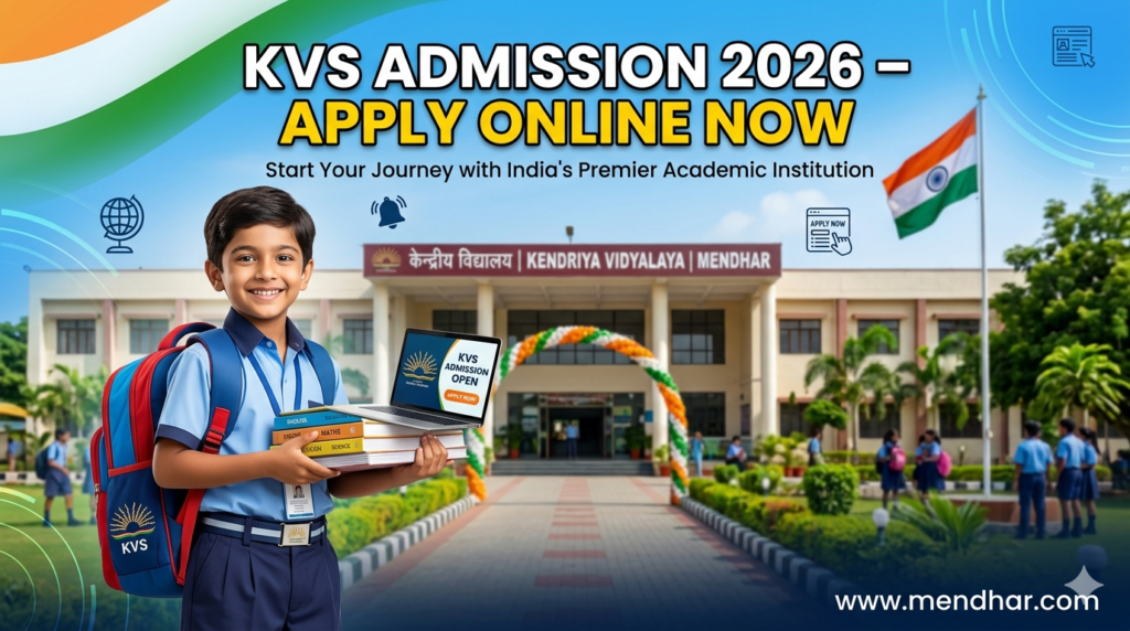 KVS Admission 2026: When Will Notification Be Released?