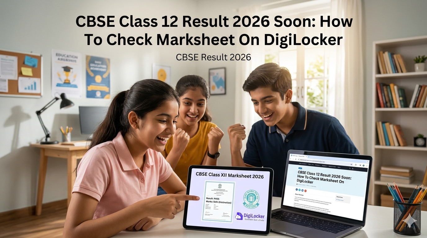 CBSE Class 12 Result 2026 Soon: How To Check Marksheet On ...