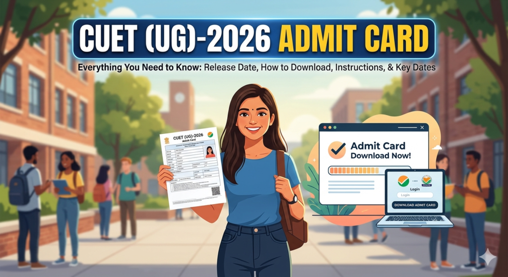 CUET (UG)-2026 Admit Card