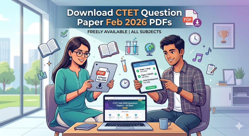 CTET Question Paper Feb 2026 PDF