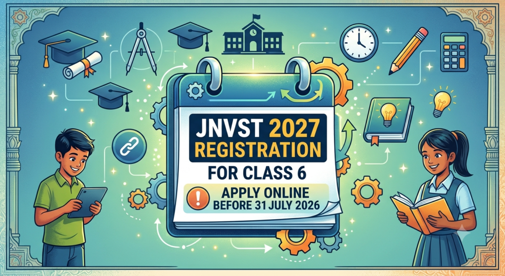 JNVST 2027 Registration for Class 6